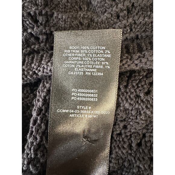 Wilfred Black Knit Cropped Top - Picture 9 of 9